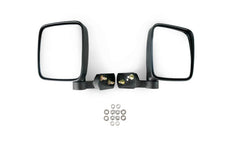 DV8 Aluminum Half Doors with Perforated Mesh Front Includes Mirrors Jeep JL / JT