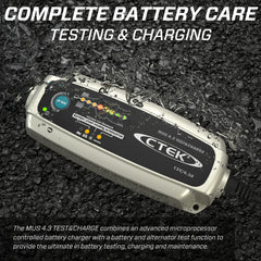 CTEK Battery Charger - MUS 4.3 Test & Charge - 12V | 56-959