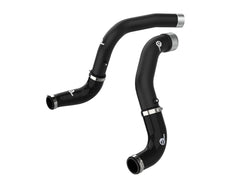 aFe BladeRunner Black 3in Intercooler Hot & Cold Side Pipe Kit Jeep Wrangler V6-3.0L (td)