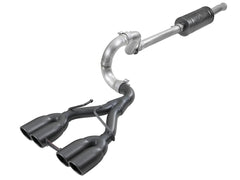 aFe Rebel Series 2.5in 304 SS Cat-Back Exhaust w/ Black Tip Jeep Wrangler (JL)