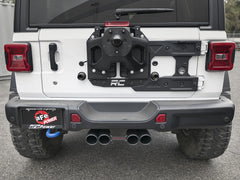 aFe Rebel Series 2.5in 304 SS Cat-Back Exhaust w/ Black Tip Jeep Wrangler (JL)