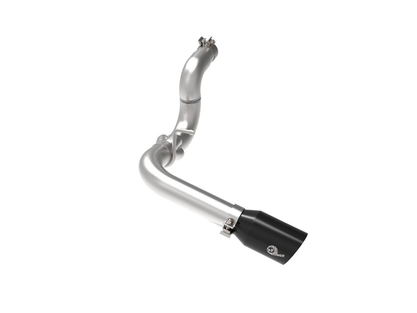 aFe Large Bore-HD 3 IN 304 Stainless Steel DPF-Back Exhaust System EcoDiesel