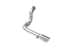 aFe Large Bore-HD 3in 304 Stainless Steel DPF-Back Exhaust System with Polished Tip EcoDiesel