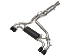 aFe Vulcan Series 2.5in 304SS Cat-Back Exhaust with Black Tips 2021+ Jeep Wrangler 392 6.4L
