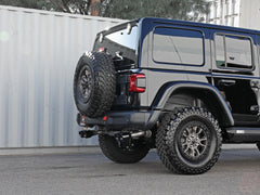 aFe Vulcan Series 2.5in 304SS Cat-Back Exhaust with Black Tips 2021+ Jeep Wrangler 392 6.4L