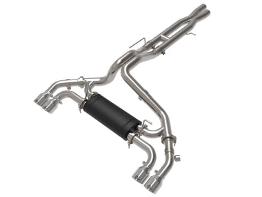 aFe Vulcan Series 2.5in 304SS Cat-Back Exhaust Jeep Wrangler 392 6.4L with Polished Tips