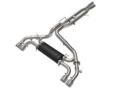 aFe Vulcan Series 2.5in 304SS Cat-Back Exhaust Jeep Wrangler 392 6.4L with Polished Tips