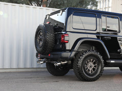 aFe Vulcan Series 2.5in 304SS Cat-Back Exhaust Jeep Wrangler 392 6.4L with Polished Tips