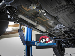 aFe Rock Duster 3in 409 SS Cat-Back Turn-Down Exhaust Jeep Wrangler (JL) V6 3.6L