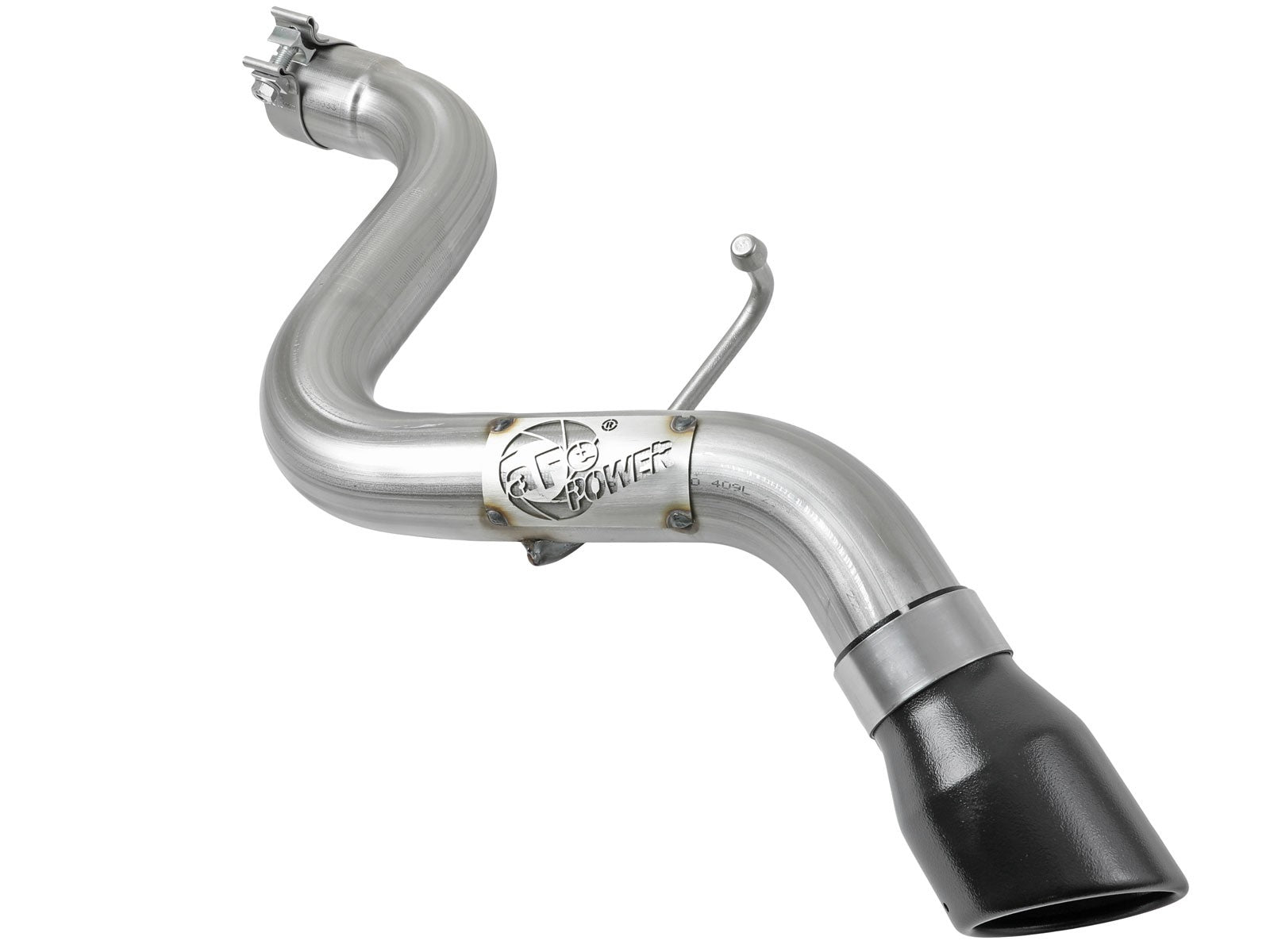 aFe MACH Force-Xp Axle-Back Exhaust System w/Black Tip 18-23 Jeep Wrangler L4-2.0T / V6-3.6L