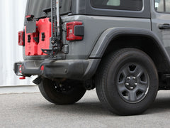 aFe MACH Force-Xp Axle-Back Exhaust System w/Black Tip 18-23 Jeep Wrangler L4-2.0T / V6-3.6L