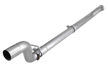 aFe MACH Force-Xp 2-1/2in 409 Stainless Steel Mid-Pipe w/Resonator Delete Jeep Wrangler JL 3.6L