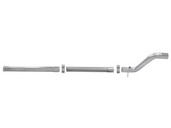 aFe MACH Force-Xp 2-1/2in 409 Stainless Steel Mid-Pipe w/Resonator Delete Jeep Wrangler JL 3.6L