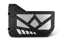 DV8 Aluminum Half Doors with Perforated Mesh Front Includes Mirrors Jeep JL / JT