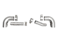 aFe MACHForce XP 304 Stainless Steel Exhaust Tip Upgrade Jeep Wrangler JL Rubicon