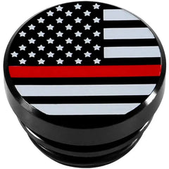 Aluminum Cigarette Lighter Plug - Flag