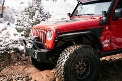 DV8 Offroad Pocket Front Bumper  2007-2022 Jeep Wrangler