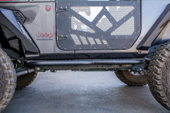 DV8 Offroad Tubular Rock Slider Step 2018+ Jeep JL 2 Door