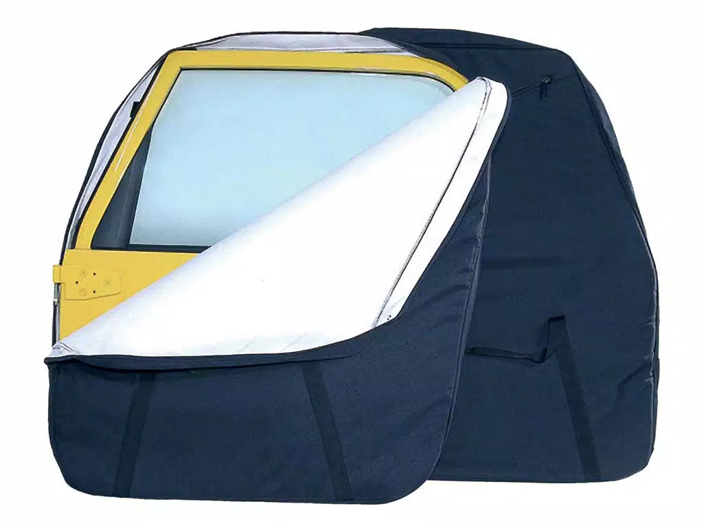 Rugged Ridge Rear Door Storage Bag Kit 2007-2023 Jeep JK/JT/JL