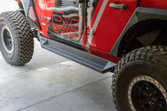 DV8 Offroad Plated Side Step Slider 2018-2023 Jeep JL 4-Door