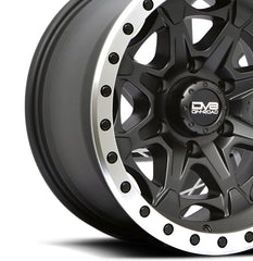DV8 Offroad 886 Aluminum Beadlock Wheels 17x9 6x139.7 - 12mm Matte Black