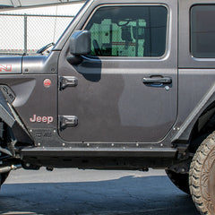 DV8 Offroad Frame Mounted Sliders Jeep JL 2-door