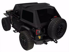 Rugged Ridge Voyager Soft Top with Tinted Windows; Black Diamond Cloth  JL 2-Door