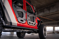 DV8 Offroad Half Doors - Rear Set 18-22 Jeep Wrangler JL/JT Spec Series