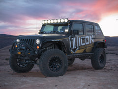 ICON Rebound 18x9 5x5 -12mm Offset 4.5in BS 71.5mm Bore Satin Black Wheel