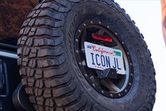 ICON License Relocation Kit 2018+ Jeep Wrangler JL