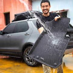 3D MAXpider Kagu 1st Row Floormat - Black 2018-2023 Jeep JL Sport/Gladiator