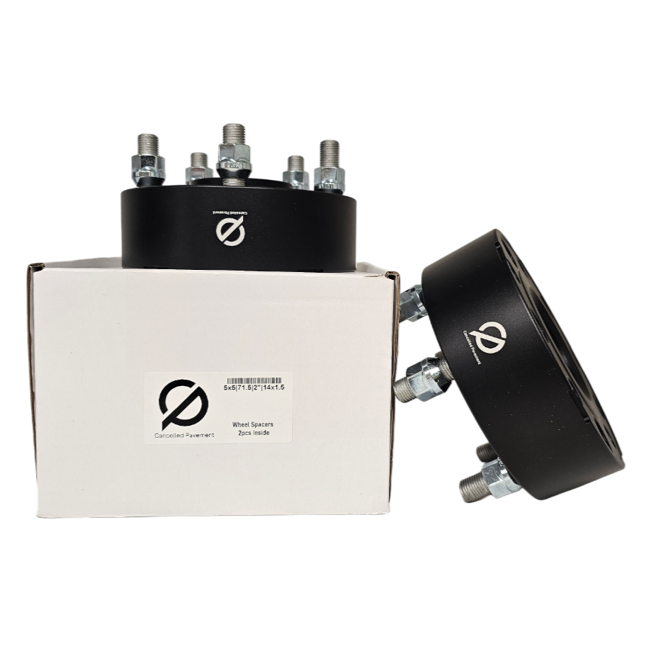 Cancelled Pavement 2" Wheel Spacers - 5x127 Bolt Pattern | 71.5mm Hub Bore | Jeep Wrangler JL (2018+) | Set of 2