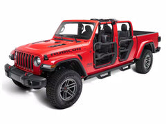 Rugged Ridge Fortis Front Tube Doors with Mirrors 2018-2023 Jeep Wrangler JL/JT
