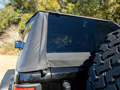 Rugged Ridge Voyager Soft Top with Tinted Windows; Black Diamond Cloth  JL 2-Door