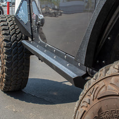 DV8 Offroad Frame Mounted Sliders Jeep JL 2-door