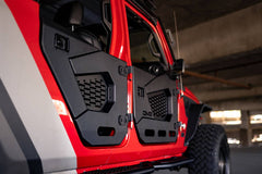 DV8 Offroad Half Doors - Rear Set 18-22 Jeep Wrangler JL/JT Spec Series