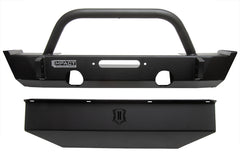ICON Front Impact Bumper with Skid Plate 2018+ Jeep Wrangler JL / 2020+ JT