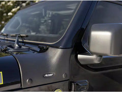 Rugged Ridge Cowl Cover Guard Pair - Tex. Blk