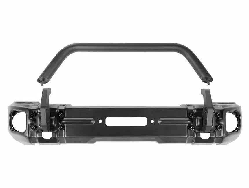 Rugged Ridge Arcus Front Bumper Set with Overrider 18-20 Jeep Wrangler JL/JT