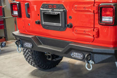DV8 Offroad Spare Tire Delete Kit with Camera Housing 2018+ Jeep Wrangler JL