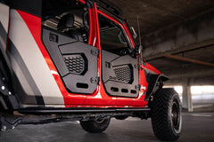 DV8 Offroad Half Doors - Rear Set 18-22 Jeep Wrangler JL/JT Spec Series