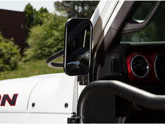 Rugged Ridge Rectangular Trail Mirror Kit  18-23 Jeep Wrangler JL/JT