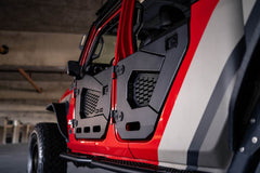 DV8 Offroad Half Doors - Rear Set 18-22 Jeep Wrangler JL/JT Spec Series