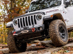Rugged Ridge Arcus Front Bumper Set With Tray & Hooks 18-23 Jeep Wrangler JL/JT