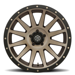 ICON Compression 17x8.5 5x5 -6mm Offset 4.5in BS 71.5mm Bore Bronze Wheel