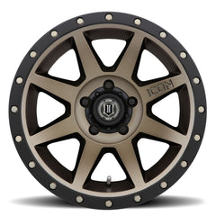 ICON Rebound 17x8.5 5x5 -6mm Offset 4.5in BS 71.5mm Bore Bronze Wheel