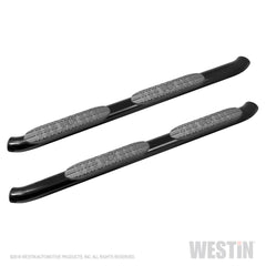 Westin PRO TRAXX 4 Oval Nerf Step Bars - Textured Black 2018-2023 Jeep Wrangler JL Unlimited 4DR