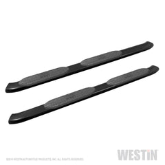 Westin PRO TRAXX 5 Oval Nerf Step Bars Textured Black - 2018 - 2023 Jeep Wrangler JL Unlimited