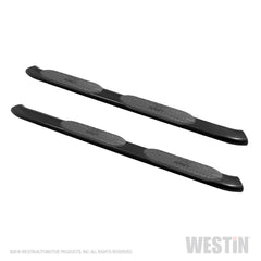 Westin PRO TRAXX 5 Oval Nerf Step Bars Textured Black - 2018 - 2023 Jeep Wrangler JL Unlimited
