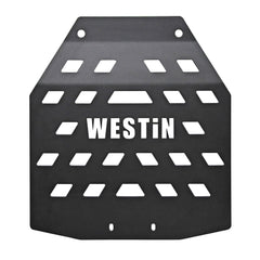 Westin Snyper Skid Plate 42-21085 - Custom Fit Jeep - Textured Black Steel with Logo